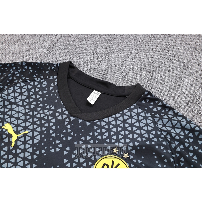 Camiseta De Futbol de Entrenamiento Borussia Dortmund 2023-2024 Negro